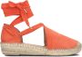 FRED DE LA BRETONIERE Espadrilles Dames Romi Luz Maat: 41 Materiaal: Suède Kleur: Roze - Thumbnail 3