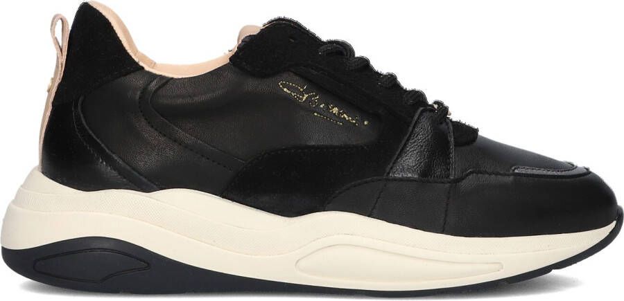 FRED DE LA BRETONIERE Lage Sneakers Dames Flame Maat: 37 Materiaal: Leer Kleur: Zwart