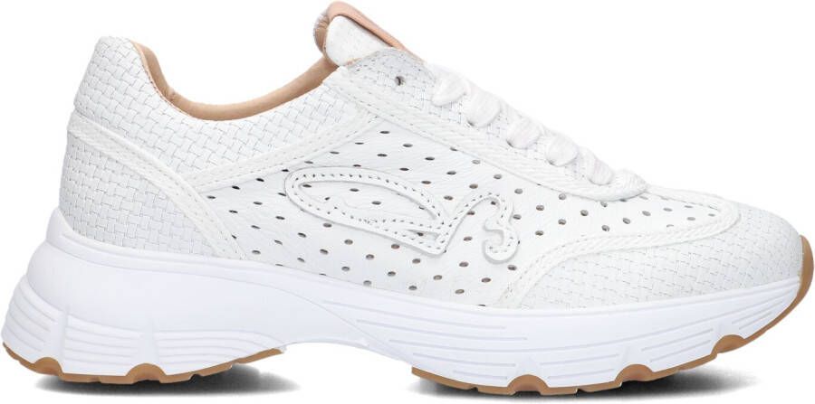 FRED DE LA BRETONIERE Lage Sneakers Dames Mariola Raffi Maat: 37 Materiaal: Leer Kleur: Wit