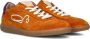 FRED DE LA BRETONIERE Lage Sneakers Dames Pearl Sign Maat: 40 Materiaal: Suède Kleur: Oranje - Thumbnail 3