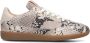 FRED DE LA BRETONIERE Lage Sneakers Dames Pearl Sign Maat: 39 Materiaal: Leer Kleur: Beige - Thumbnail 2