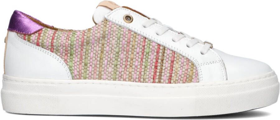 FRED DE LA BRETONIERE Lage Sneakers Dames Storm Luca Maat: 40 Materiaal: Raffia Kleur: Roze