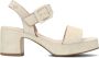 FRED DE LA BRETONIERE Sandalen Dames 163010182 Maat: 37 Materiaal: Suède Kleur: Beige - Thumbnail 4