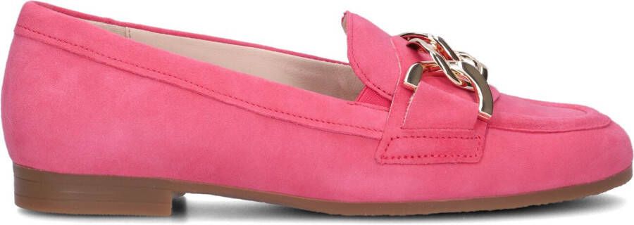 GABOR Loafers Dames 434 Maat: 38 Materiaal: Suède Kleur: Roze