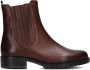 Gabor 792.1 Enkellaarsjes Enkelboots met rits Dames Cognac - Thumbnail 4