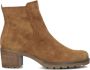 Gabor 800.1 Enkellaarsjes Enkelboots met rits Dames Cognac - Thumbnail 3