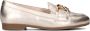 Gabor Gouden Metallic Loafers met Kettingdetail Beige Dames - Thumbnail 2