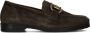 Gabor Bruine Loafers met Gouden Horsebit Detail Brown Dames - Thumbnail 3