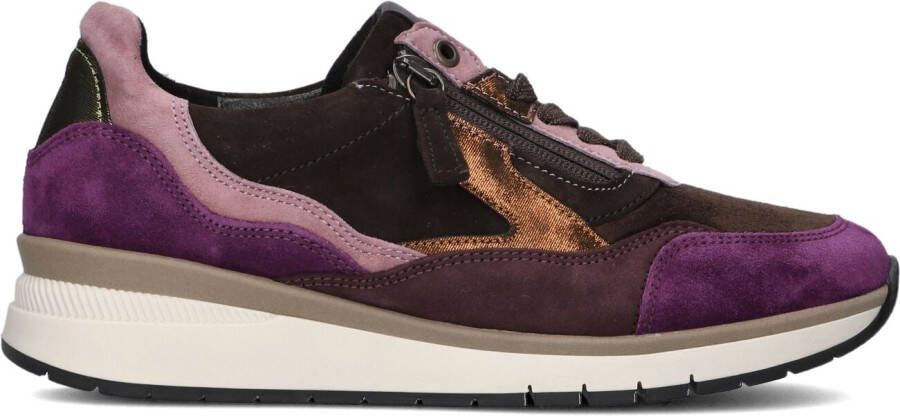 GABOR Lage Sneakers Dames 306 Maat: 38 Materiaal: Leer Kleur: Bruin