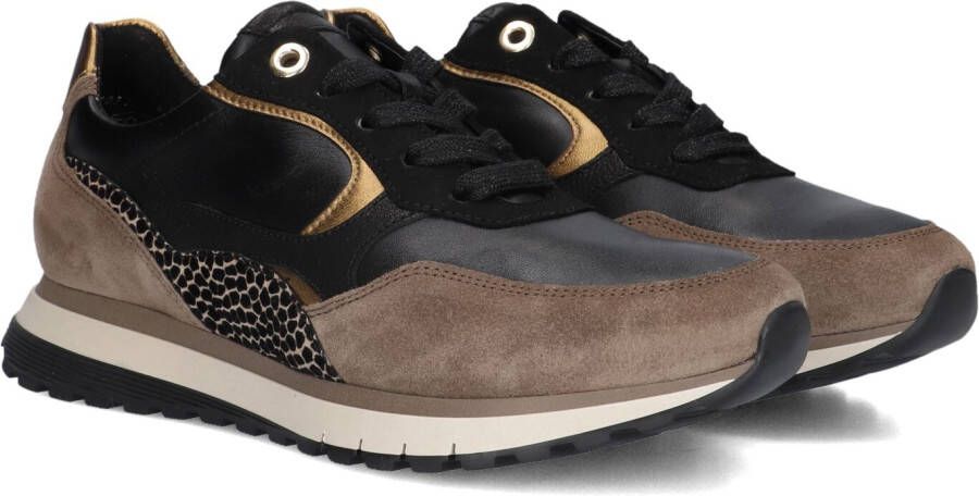 GABOR Lage Sneakers Dames 375 Maat: 37 5 Materiaal: Leer Kleur: Zwart