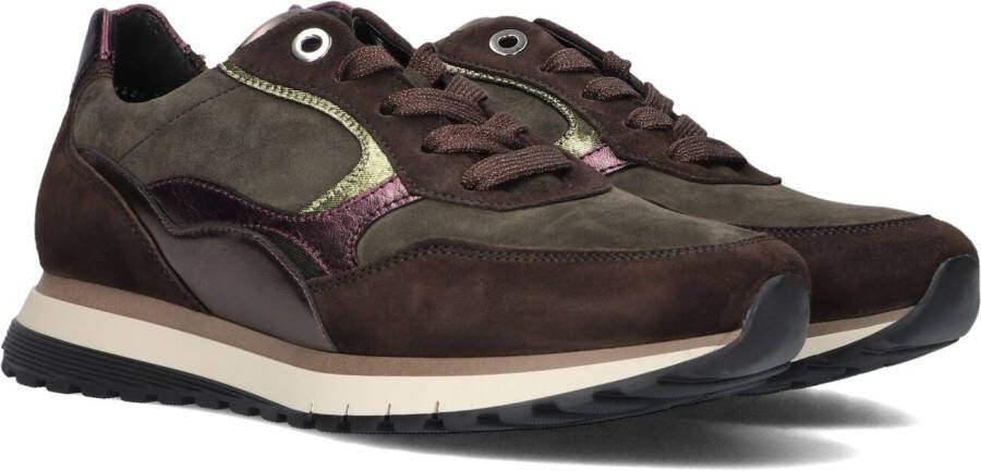 GABOR Lage Sneakers Dames 375 Maat: 38 5 Materiaal: Suède Kleur: Bruin