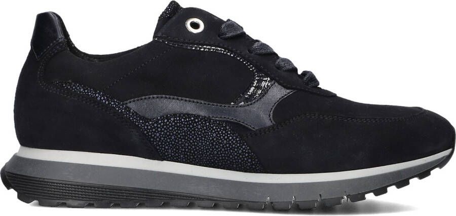 GABOR Lage Sneakers Dames 375 Maat: 38 5 Materiaal: Suède Kleur: Blauw