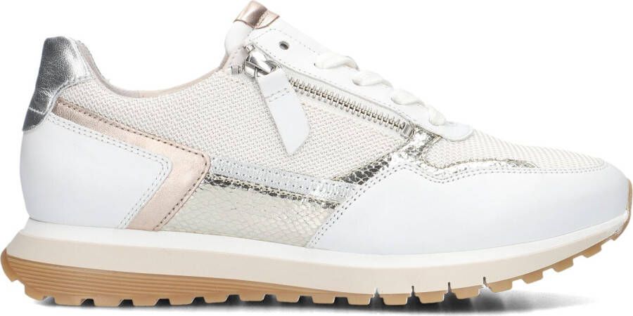 GABOR Lage Sneakers Dames 378 Maat: 38 Materiaal: Leer Kleur: Wit