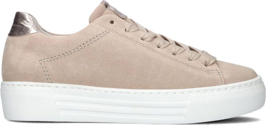 GABOR Lage Sneakers Dames 460.1 Maat: 40 Materiaal: Suède Kleur: Bruin