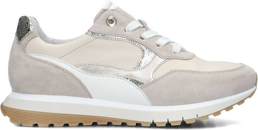 GABOR Lage Sneakers Dames 46.375 Maat: 37 Materiaal: Suède Kleur: Taupe