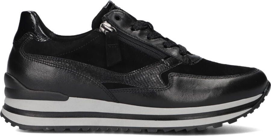 Gabor Zwarte Lage Sneaker 527 Comfort Collectie Black Dames - Foto 3