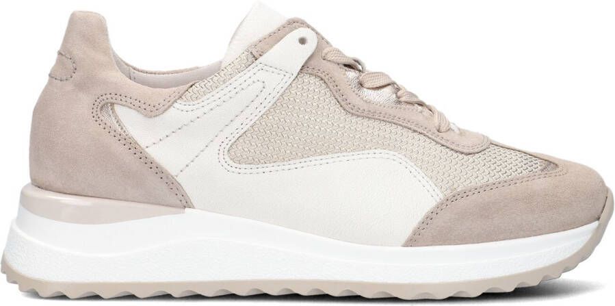 GABOR Lage Sneakers Dames 595 Maat: 40 5 Materiaal: Suède Kleur: Beige