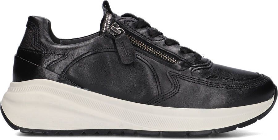 GABOR Lage Sneakers Dames 598 Maat: 37 5 Materiaal: Leer Kleur: Zwart