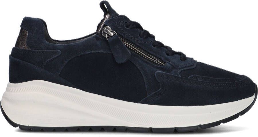 GABOR Lage Sneakers Dames 598 Maat: 36 Materiaal: Suède Kleur: Blauw