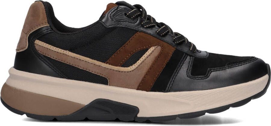 GABOR Lage Sneakers Dames 845.1 Maat: 37 5 Materiaal: Leer Kleur: Zwart