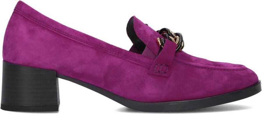 GABOR Loafers Dames 131 Maat: 37 Materiaal: Suède Kleur: Paars