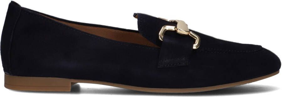 GABOR Loafers Dames 211 Maat: 37 Materiaal: Suède Kleur: Blauw