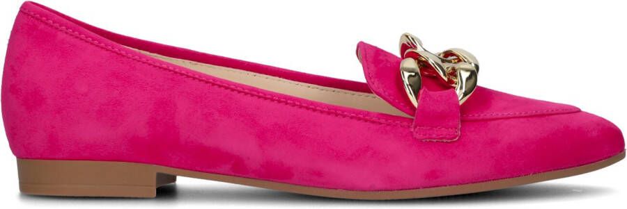 GABOR Loafers Dames 301 Maat: 37 5 Materiaal: Suède Kleur: Roze