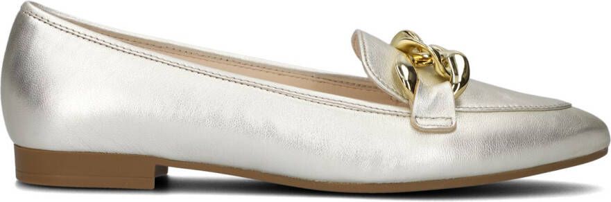 GABOR Loafers Dames 301 Maat: 41 Materiaal: Suède Kleur: Goud