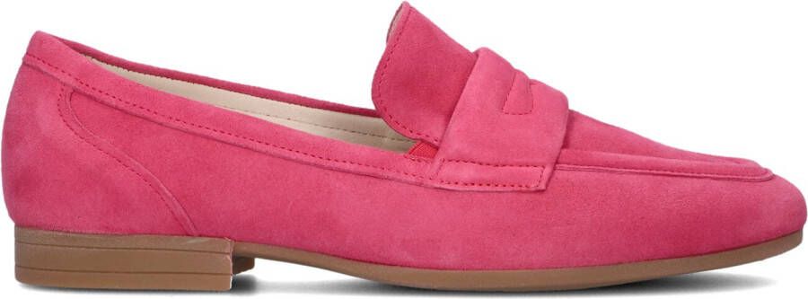 GABOR Loafers Dames 424.1 Maat: 38 Materiaal: Suède Kleur: Roze