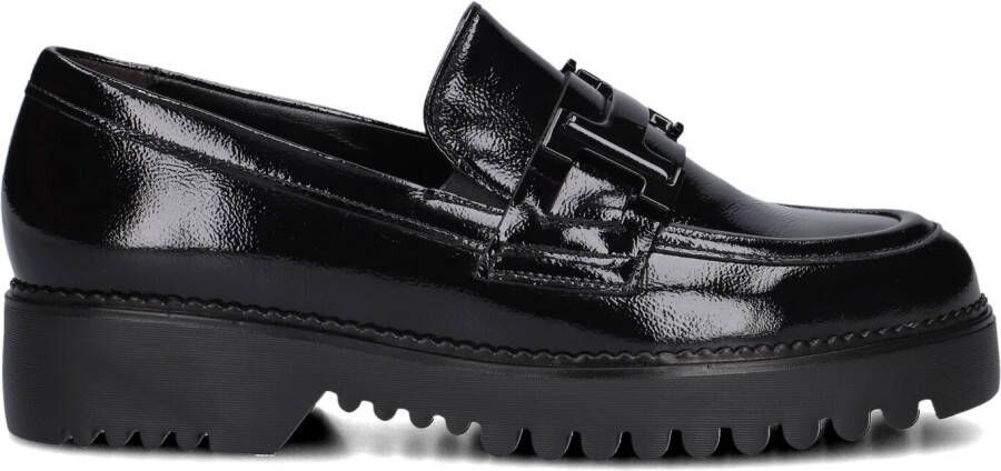 GABOR Loafers Dames 452 Maat: 42 5 Materiaal: Leer Kleur: Zwart