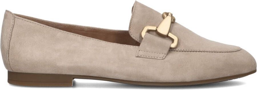 GABOR Loafers Dames 45.211 Maat: 43 Materiaal: Suède Kleur: Beige