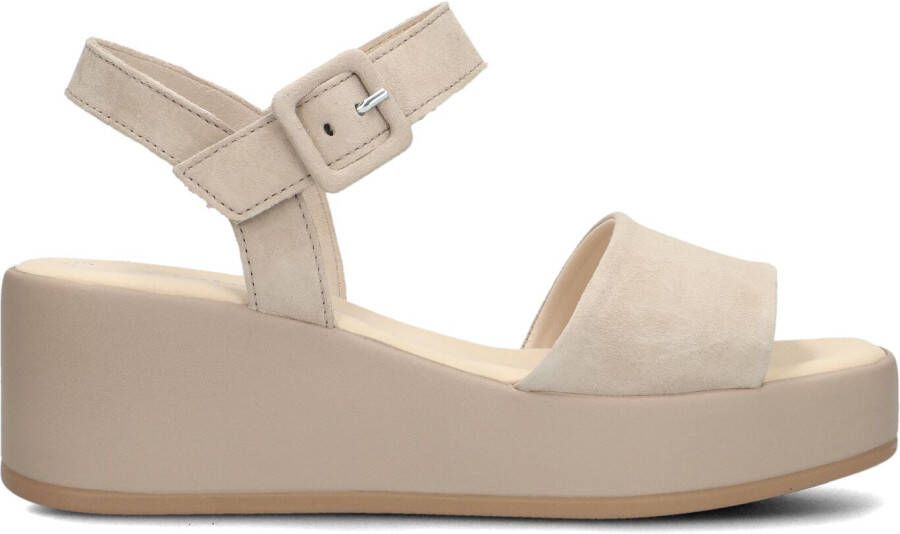 GABOR Sandalen Dames 531 Maat: 37 Materiaal: Suède Kleur: Beige