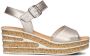 GABOR Sandalen Dames 651 Maat: 44 Materiaal: Leer Kleur: Zilver - Thumbnail 3