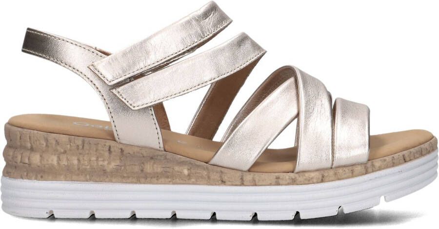 GABOR Sandalen Dames 702.2 Maat: 41 Materiaal: Leer Kleur: Beige