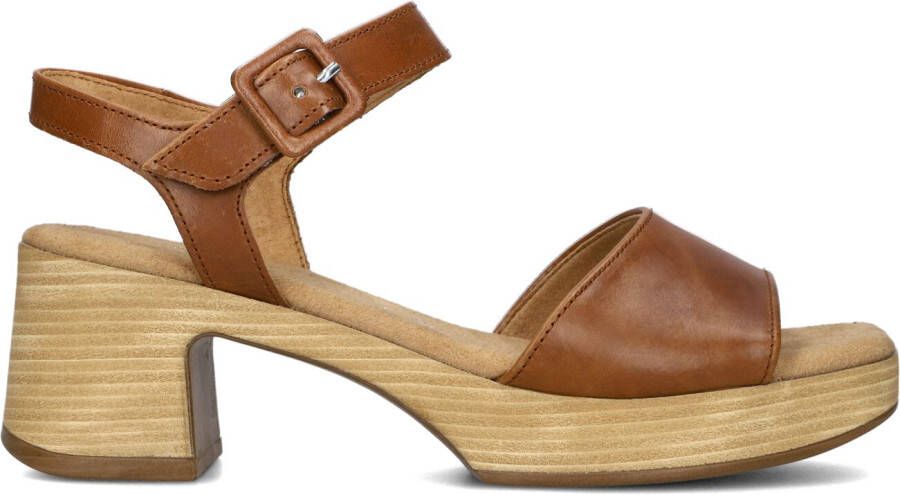 GABOR Sandalen Dames 721.1.0 Maat: 37 Materiaal: Leer Kleur: Camel