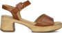 GABOR Sandalen Dames 721.1.0 Maat: 37 Materiaal: Leer Kleur: Camel - Thumbnail 4