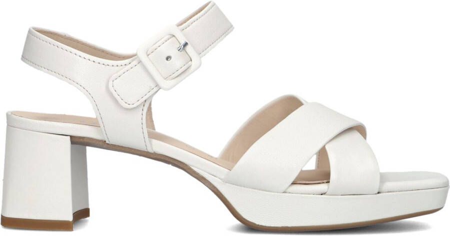 GABOR Sandalen Dames 953 Maat: 42 5 Materiaal: Leer Kleur: Wit