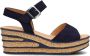 Gabor Comfortabele Donkerblauwe Sandalen Blue Dames - Thumbnail 2