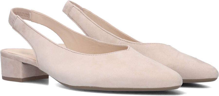 GABOR Slingbacks Dames 520.3 Maat: 40 Materiaal: Suède Kleur: Beige