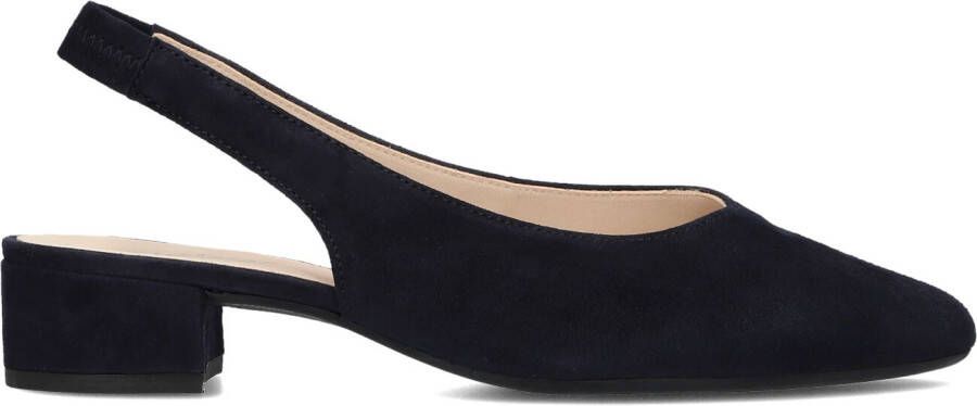 GABOR Slingbacks Dames 520.3 Maat: 39 Materiaal: Suède Kleur: Blauw