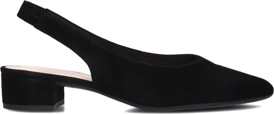 GABOR Slingbacks Dames 520.3 Maat: 38 5 Materiaal: Suède Kleur: Zwart