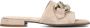 Gabor Beige Suède Slipper met Kettingdetail Beige Dames - Thumbnail 3