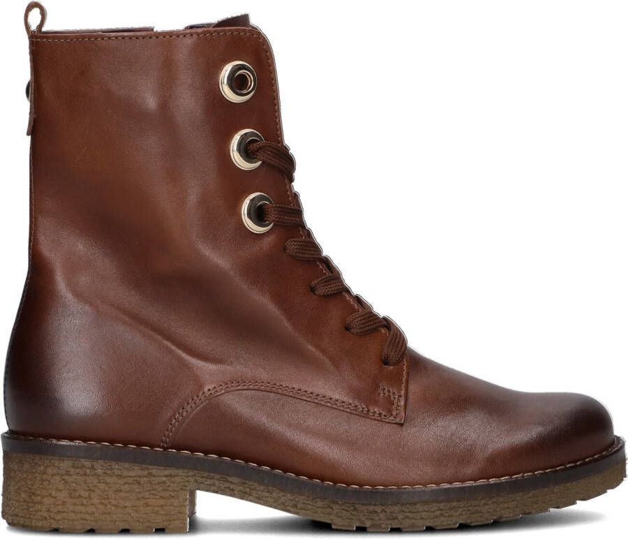 GABOR Veterboots Dames 705 Maat: 40 5 Materiaal: Leer Kleur: Bruin