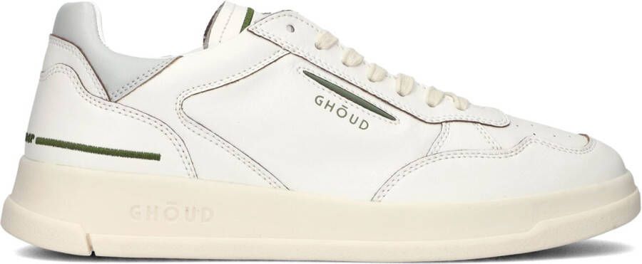 GHOUD Lage Sneakers Dames Tweener Low Maat: 46 Materiaal: Leer Kleur: Wit