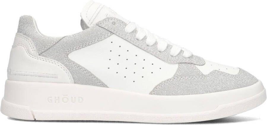 GHOUD Lage Sneakers Dames Tweener Maat: 37 Materiaal: Leer Kleur: Wit