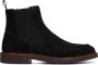 GIORGIO Chelsea Boots Heren 32709 Maat: 42 Materiaal: Suède Kleur: Zwart - Thumbnail 4