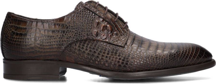 GIORGIO Nette Schoenen Heren 79403 Maat: 46 Materiaal: Leer Kleur: Bruin