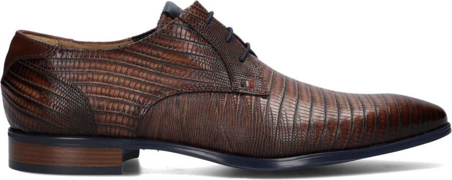 GIORGIO Nette Schoenen Heren 964180 Maat: 41 Materiaal: Leer Kleur: Cognac