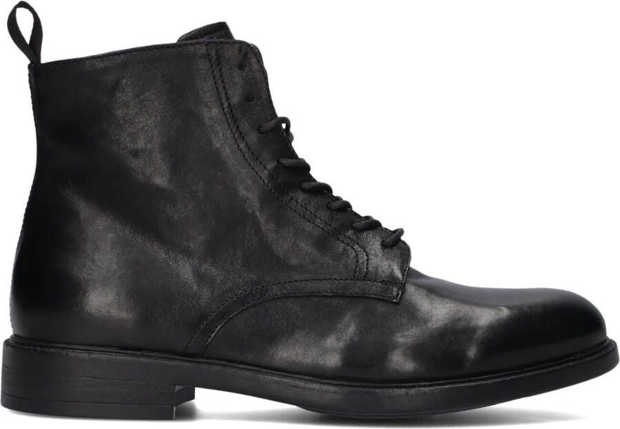 GIORGIO Veterboots Heren 88605 Maat: 46 Materiaal: Leer Kleur: Zwart