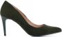 Giulia Dames Pumps in Imitatie suede (Groen) - Thumbnail 2